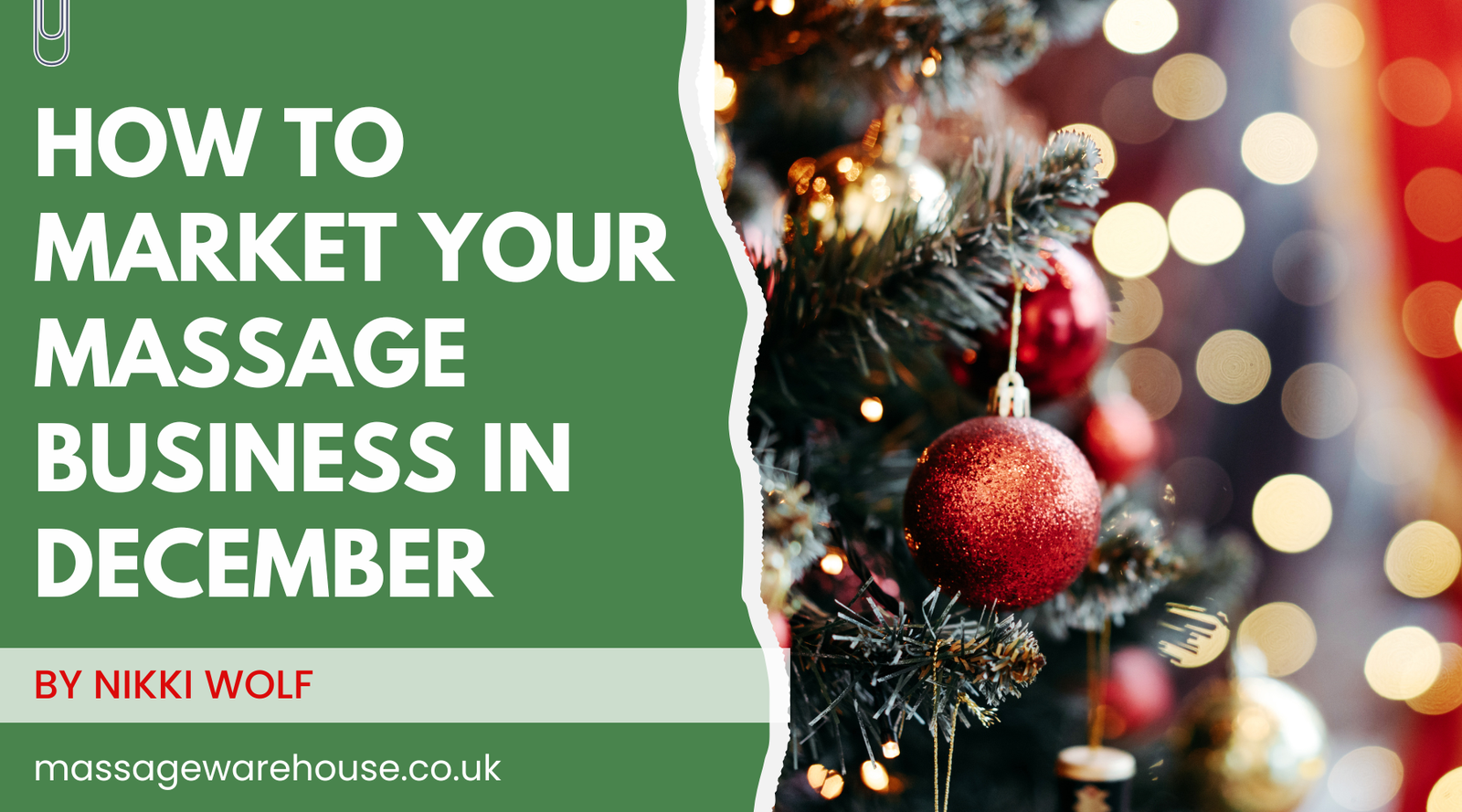 How to Market Your Massage Business in December