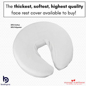 TERRY TOWEL FITTED FACE REST CRADLE COVER (Pack of 4)