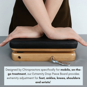 CHIROPRACTIC SPEEDER BOARD EXTREMITY DROP PIECE - PORTABLE & DURABLE