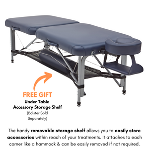 PORTA-LITE DELTA II - PROFESSIONAL, LIGHTWEIGHT ULTRA STRENGTH - PORTABLE MASSAGE TABLE