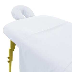 CRISP BED LINEN OVERSIZED FLAT DRAPING SHEET