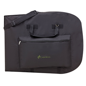 Massage Warehouse Earthworks Comfort Flat Portable Lightweight Treatment Table Couch Wooden Navy Black Agate Blue Cream 11