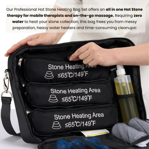 ThermaStone™ Pro - PORTABLE HOT STONE WARMER (With Hot Stone Set)