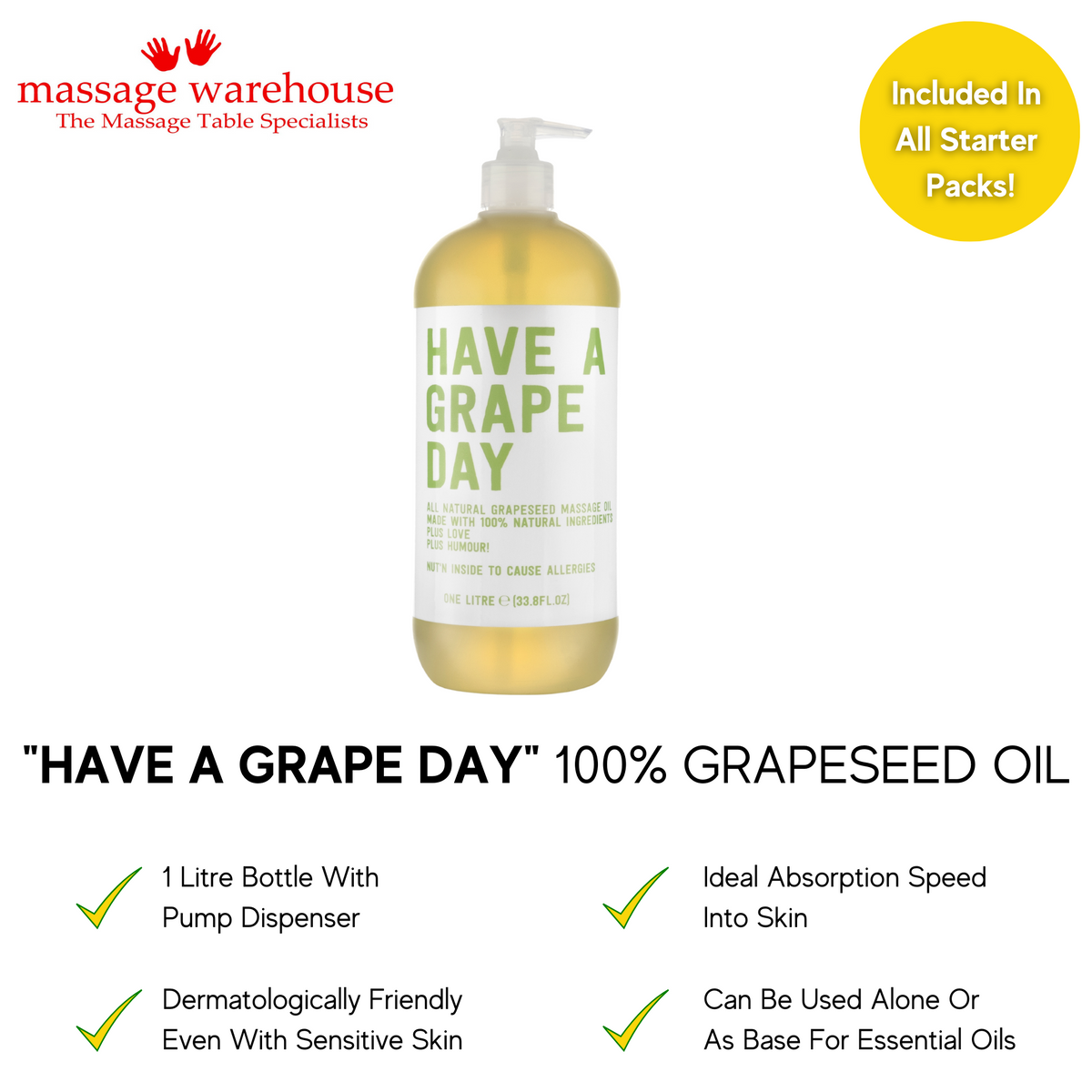 LIGHTWEIGHT & PORTABLE STARTER PACK