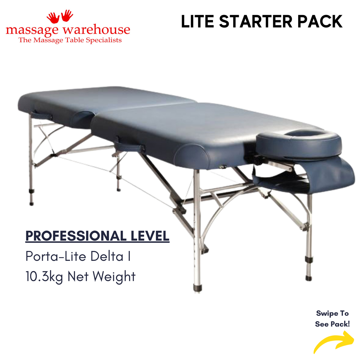 LIGHTWEIGHT & PORTABLE STARTER PACK