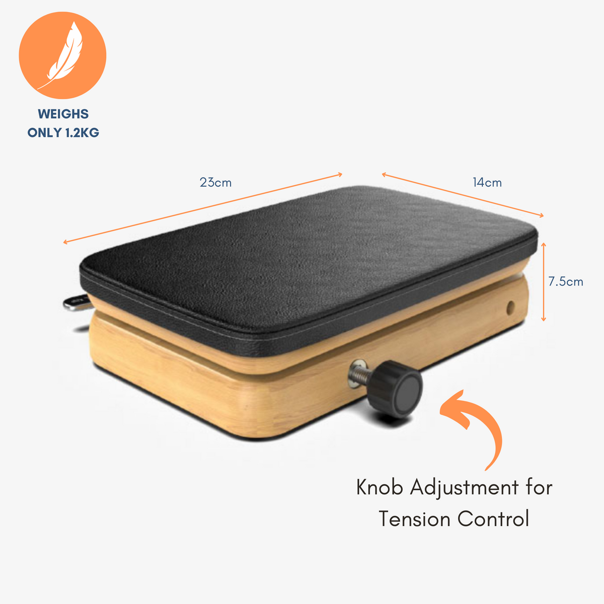 CHIROPRACTIC SPEEDER BOARD EXTREMITY DROP PIECE - PORTABLE & DURABLE