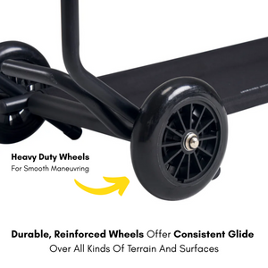 PORTA-LITE WHEELED TROLLEY MASSAGE TABLE TRANSPORTATION CART