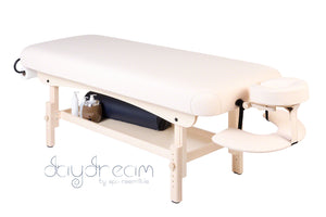 DAYDREAM 1-SECTION HEIGHT ADJUSTABLE WOODEN TREATMENT COUCH