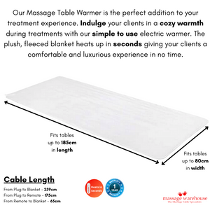 DELUXE MASSAGE TABLE WARMER