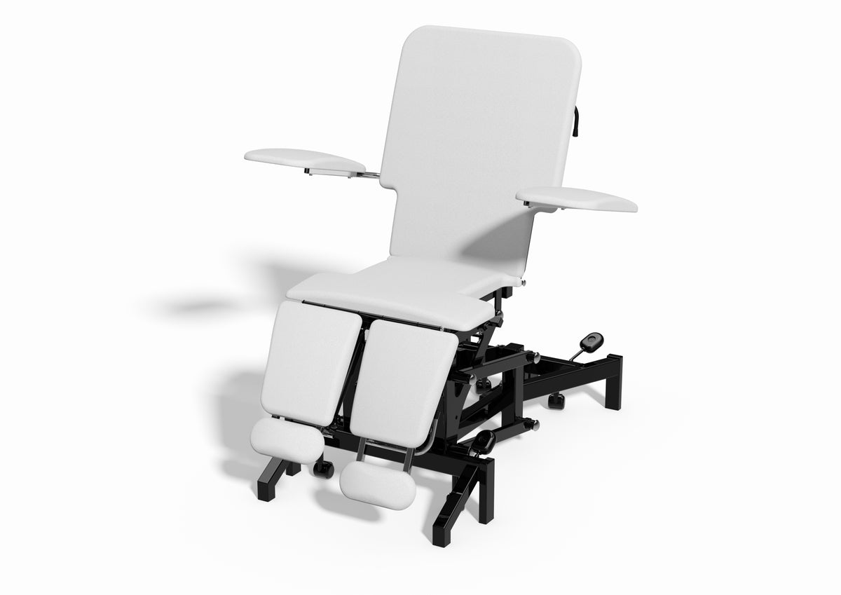 PLINTH ELECTRIC SPLIT LEG CHIROPODY & TATTOO COUCH