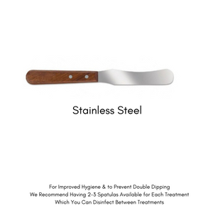 SPATULAS FOR SCOOPING MASSAGE WAX (for hygiene & qty control)