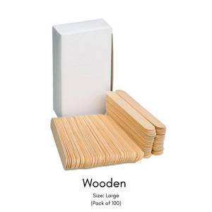 SPATULAS FOR SCOOPING MASSAGE WAX (for hygiene & qty control)