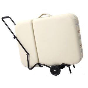 PORTA-LITE WHEELED TROLLEY MASSAGE TABLE TRANSPORTATION CART