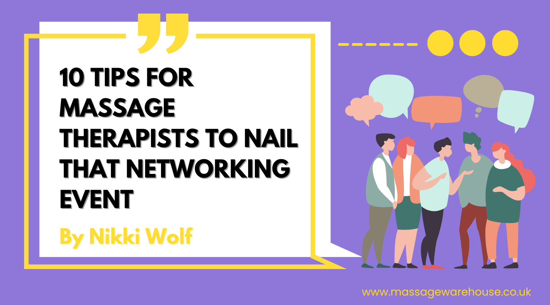 10 Tips for Massage Therapists to Nail That Networking Event