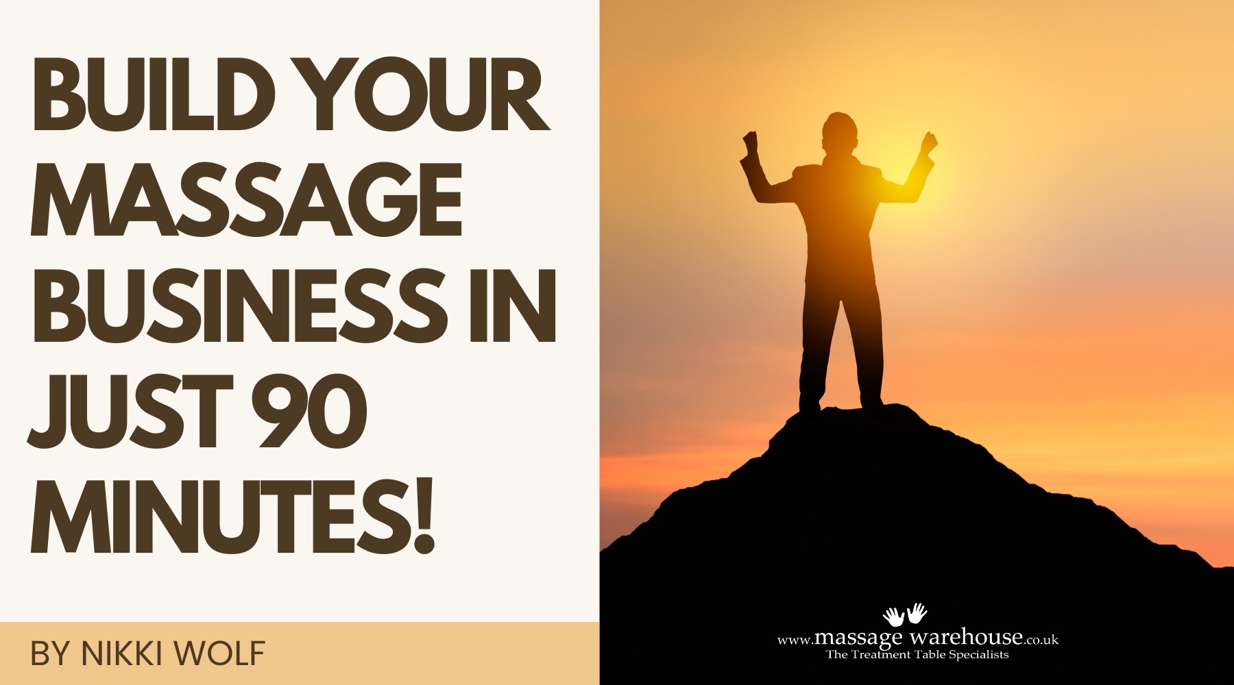Build Your Massage Business in just 90 minutes!