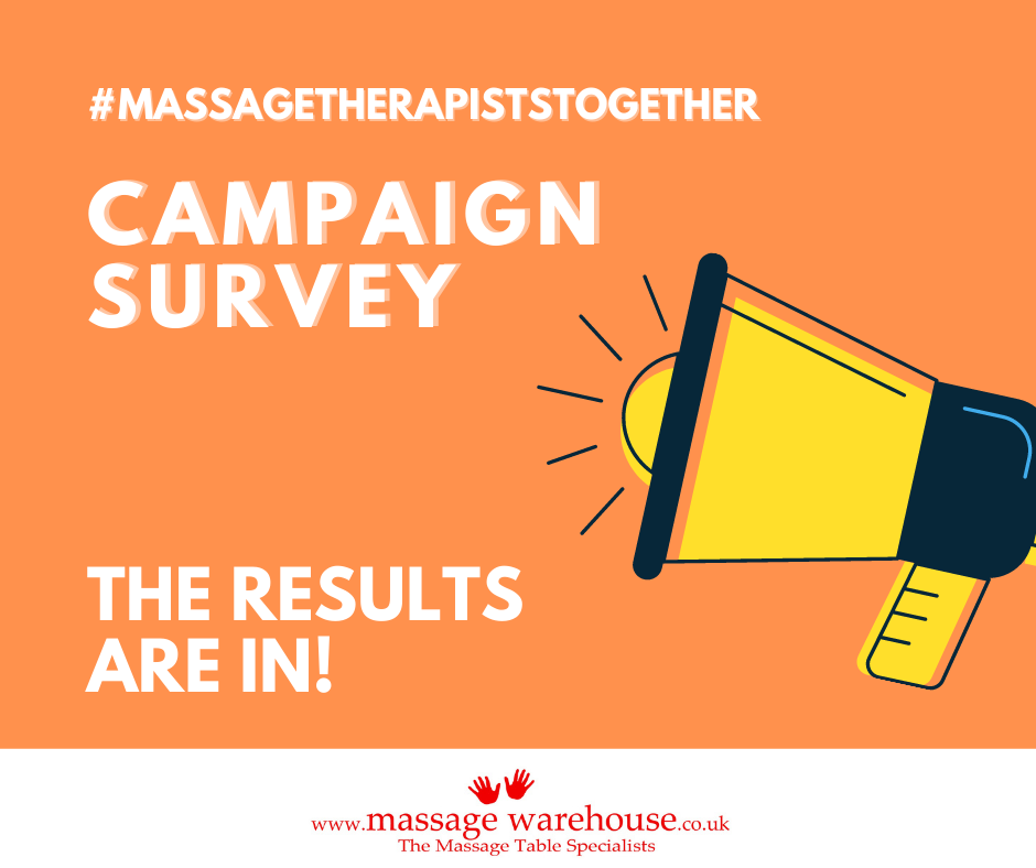 #MassageTherapistsTogether campaign - the results are in! 