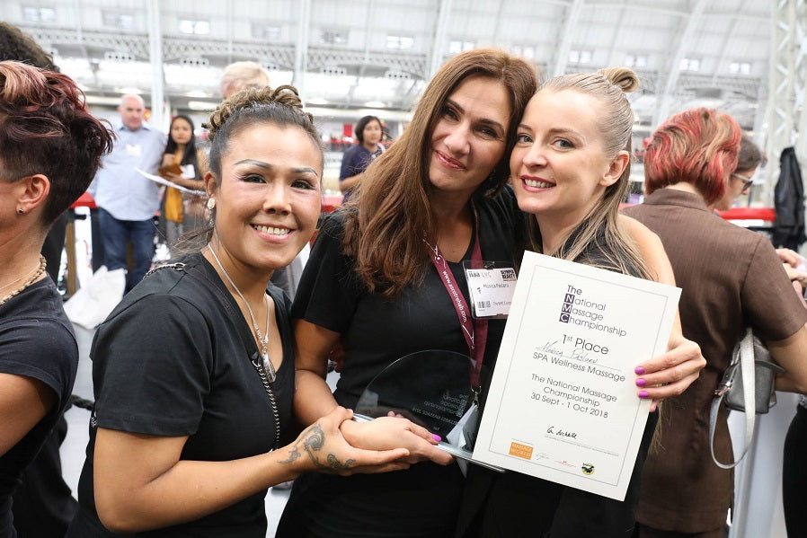 A peek inside the first ever National Massage Championships