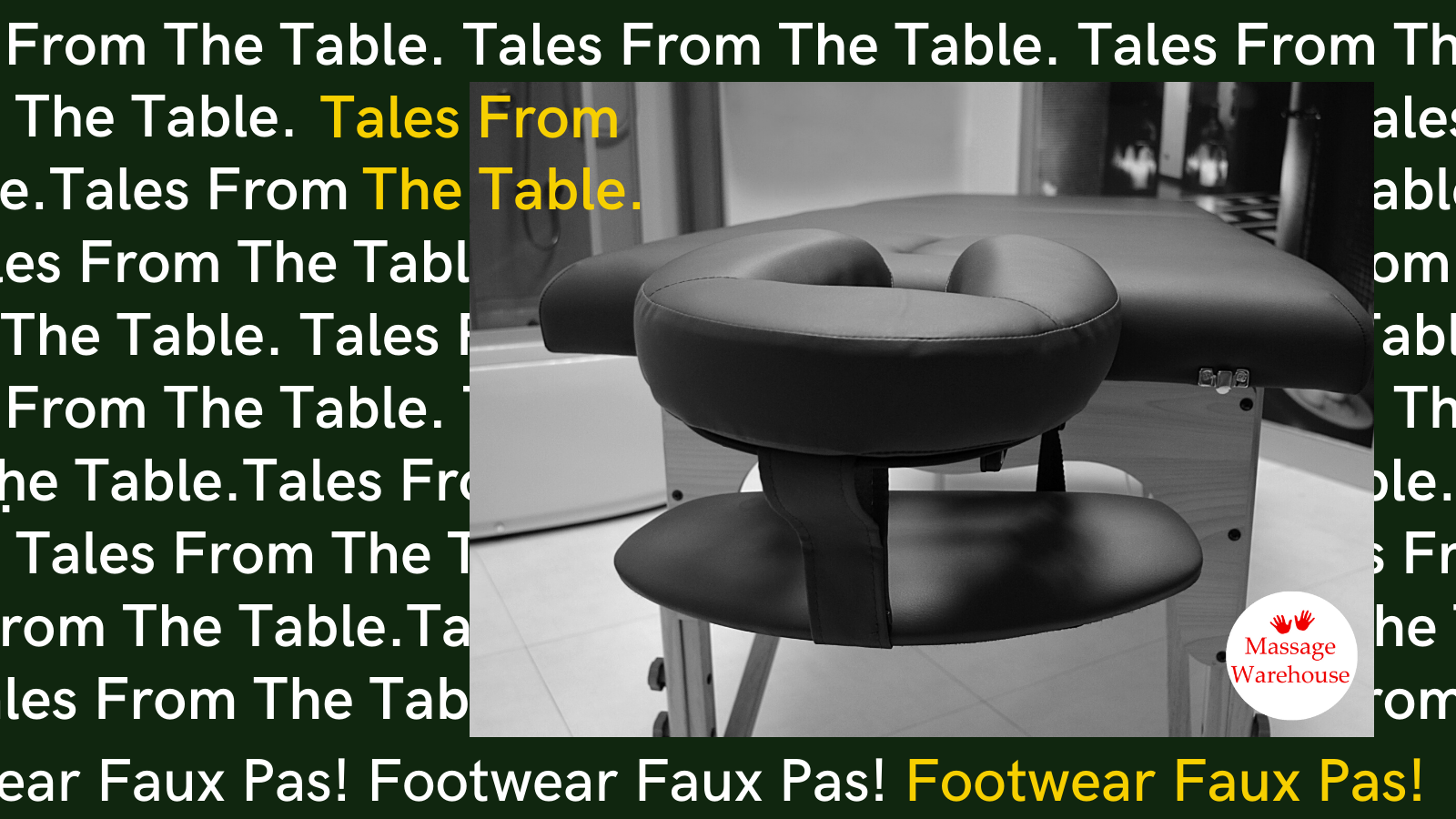 Tales from the Table - Footwear Faux Pas!