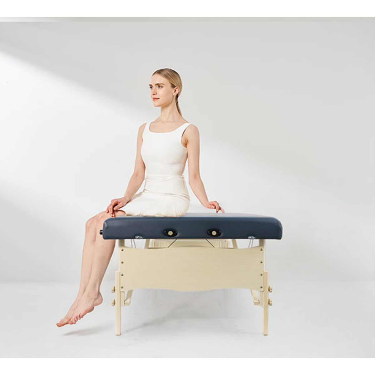EARTHWORKS TITAN - 750lbs HIGH STRENGTH - EXTRA WIDE - LOW HEIGHT BODYWORK MASSAGE TABLE
