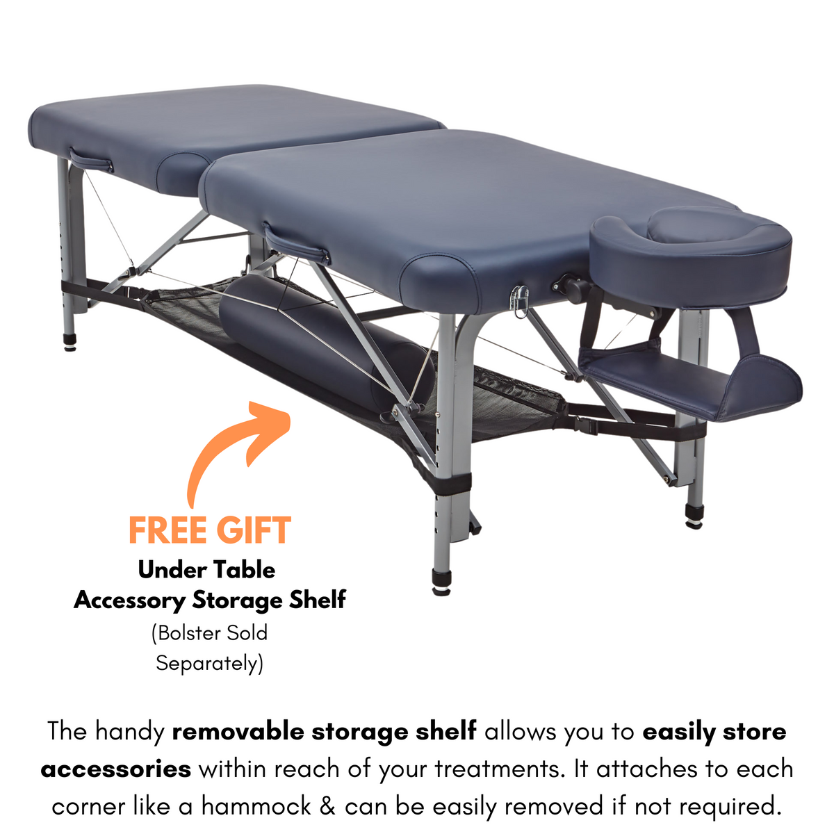 PORTA-LITE DELTA II - PROFESSIONAL, LIGHTWEIGHT ULTRA STRENGTH - PORTABLE MASSAGE TABLE