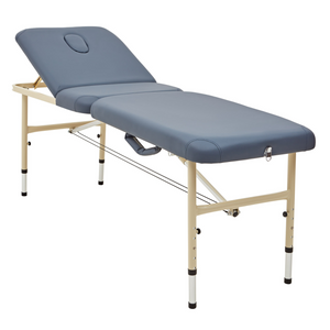 Massage Warehouse Advantage II Portable Lightweight Treatment Table Couch Aluminium Black Navy 10