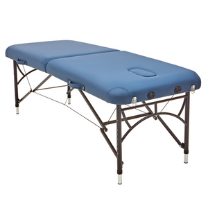 Massage Warehouse BodyPro Active Portable Lightweight Treatment Table Navy Black Aluminium 2