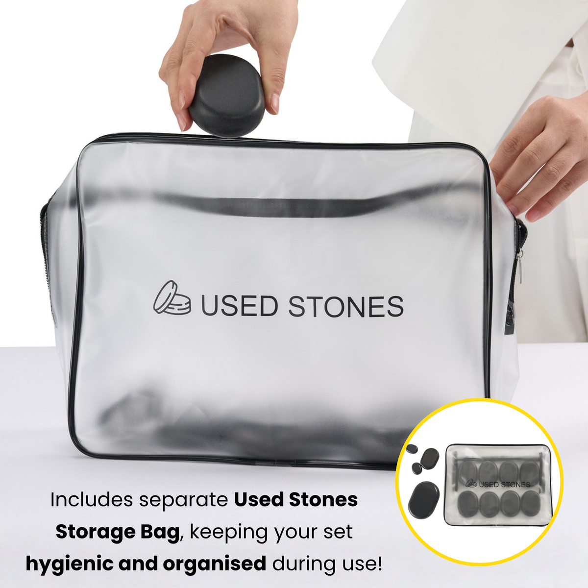 ThermaStone™ Pro - PORTABLE HOT STONE WARMER (With Hot Stone Set)