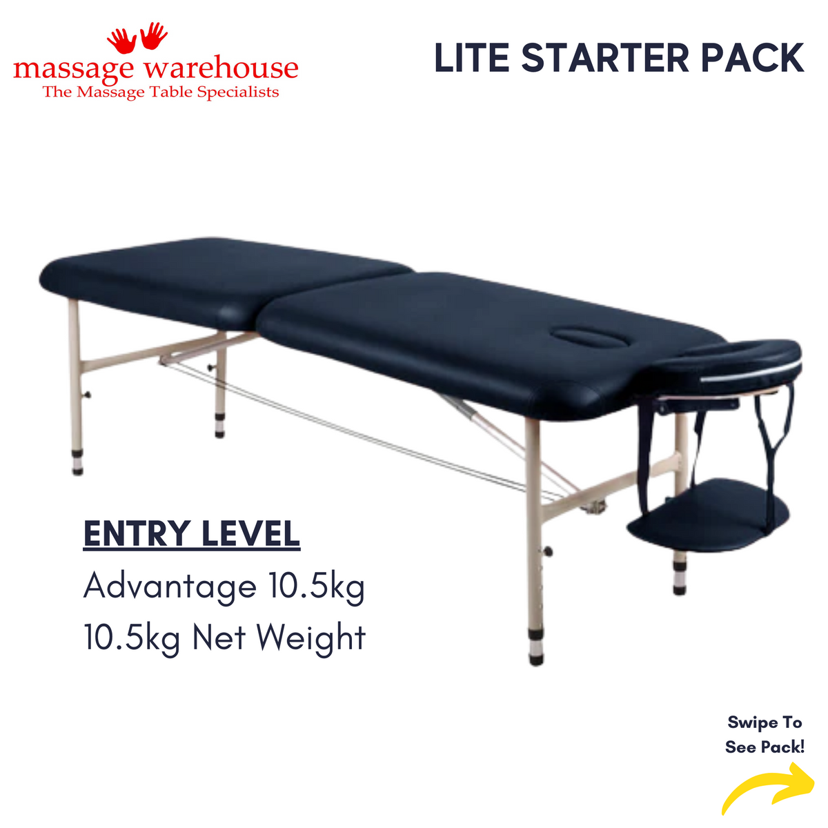 LIGHTWEIGHT & PORTABLE STARTER PACK