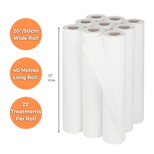 4 x PROFESSIONAL COUCH ROLLS (86 Treatments - 15p per treatment)