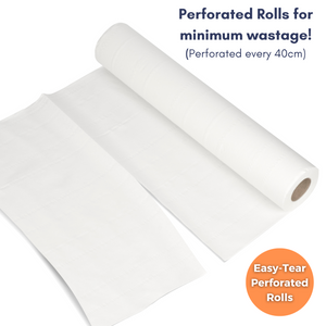 4 x PROFESSIONAL COUCH ROLLS (86 Treatments - 15p per treatment)