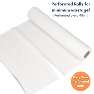 18 x PROFESSIONAL COUCH ROLLS (389 Treatments)