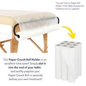 9 x PREMIUM PROFESSIONAL COUCH ROLLS (194 Treatments)