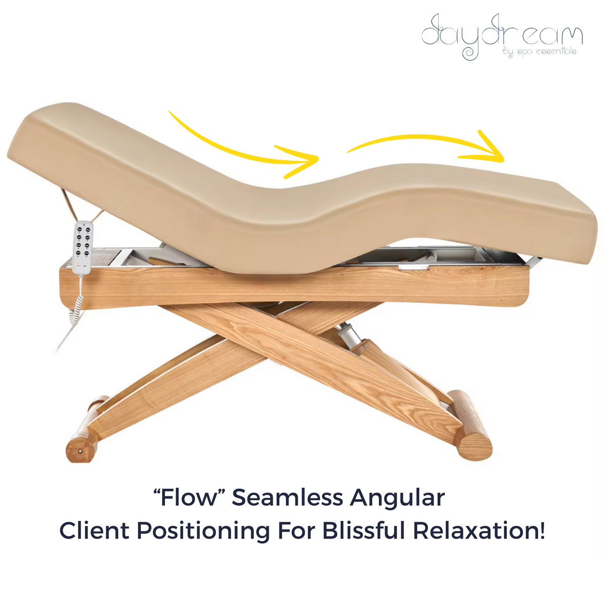 Massage Warehosuse Daydream Cloud Nine Electric Three Section Treatment Therapy Couch