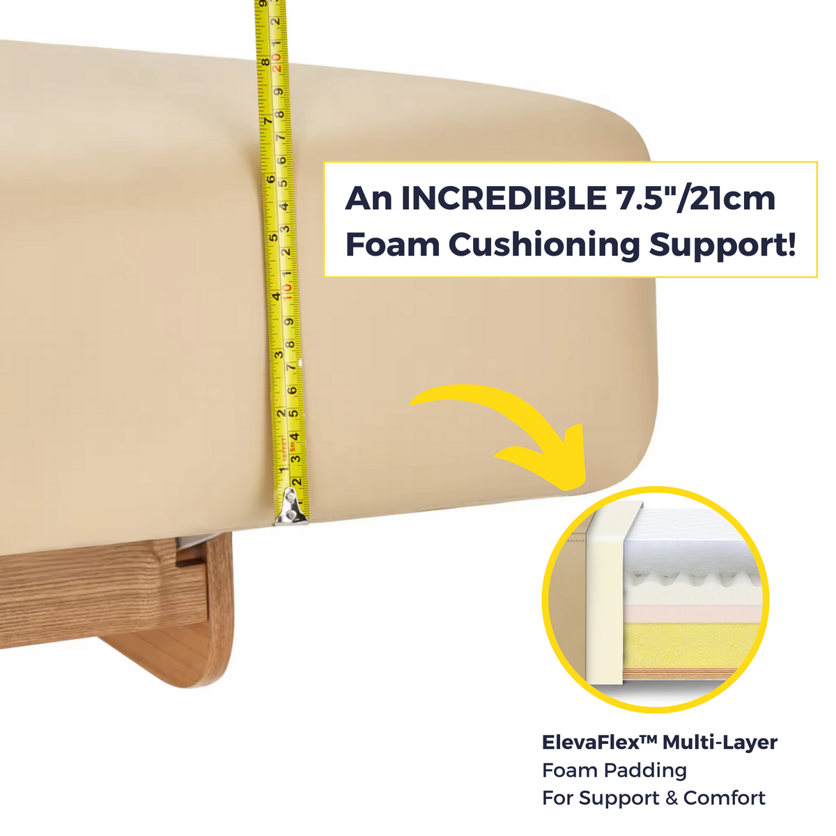 Massage Warehouse Daydream Cloud Nine Electric Three Section Treatment Therapy Couch 5