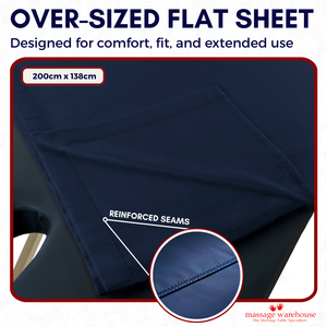 DELUXE 100% BRUSHED COTTON SINGLE FLAT SHEET