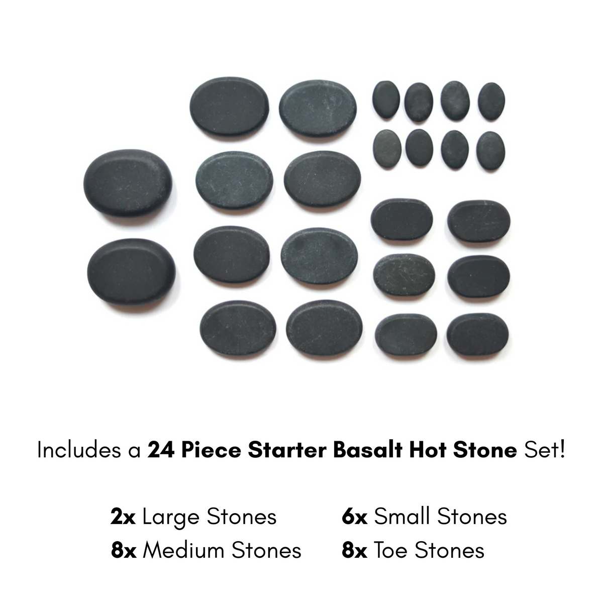 VULSINI AT HOME BEGINNERS KIT - HOT STONE HEATING BAG AND STONE SET