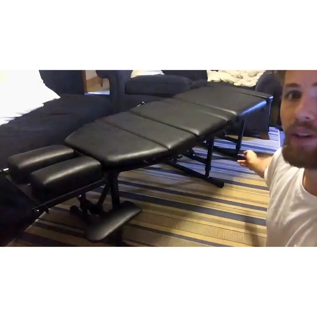 PORTALITE CHIROPRACTIC TABLE - HEIGHT ADJUSTABLE
