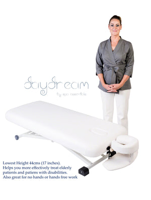daydream electric massage table in low height position