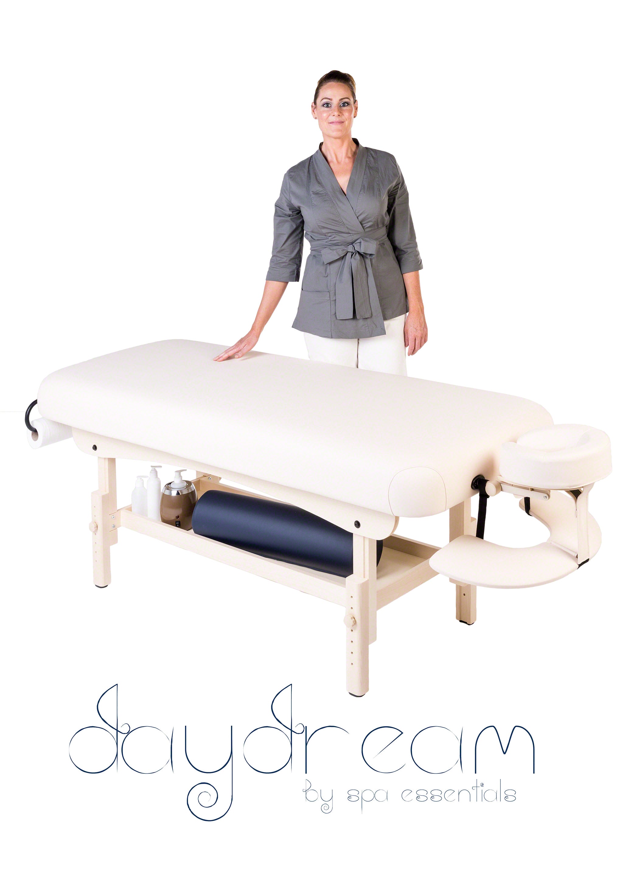 Stationary Spa and Massage Treatment Table