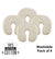 DELUXE 100% BRUSHED COTTON FACE REST COVERS (4)