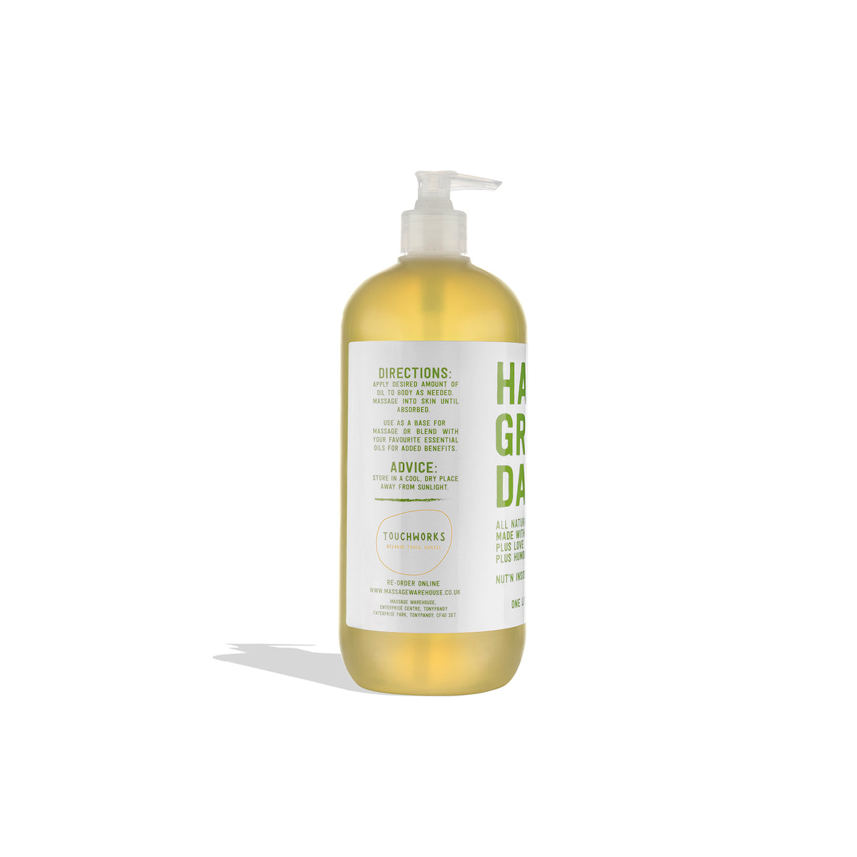 "HAVE A GRAPE DAY" - 1 LITRE 100% GRAPESEED OIL