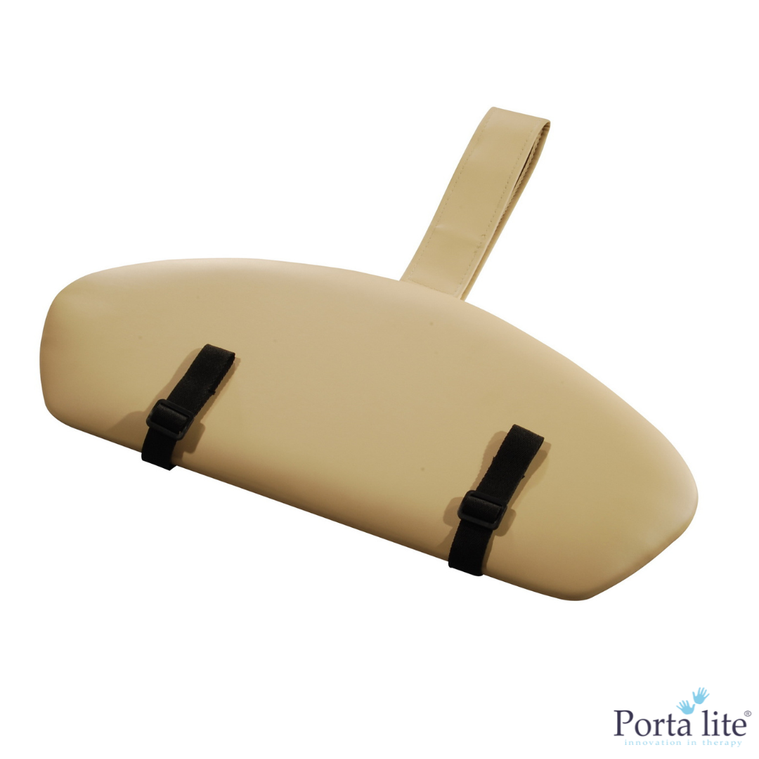 DELUXE HANGING ARM SHELF WITH PADDED CUSHION SUPPORT