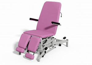 PLINTH TILTING DIVIDED LEG PODIATRY CHAIR