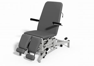 PLINTH TILTING DIVIDED LEG PODIATRY CHAIR