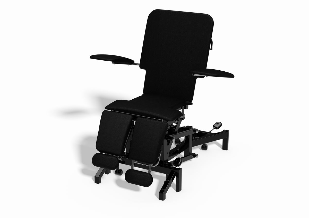 PLINTH ELECTRIC SPLIT LEG CHIROPODY & TATTOO COUCH
