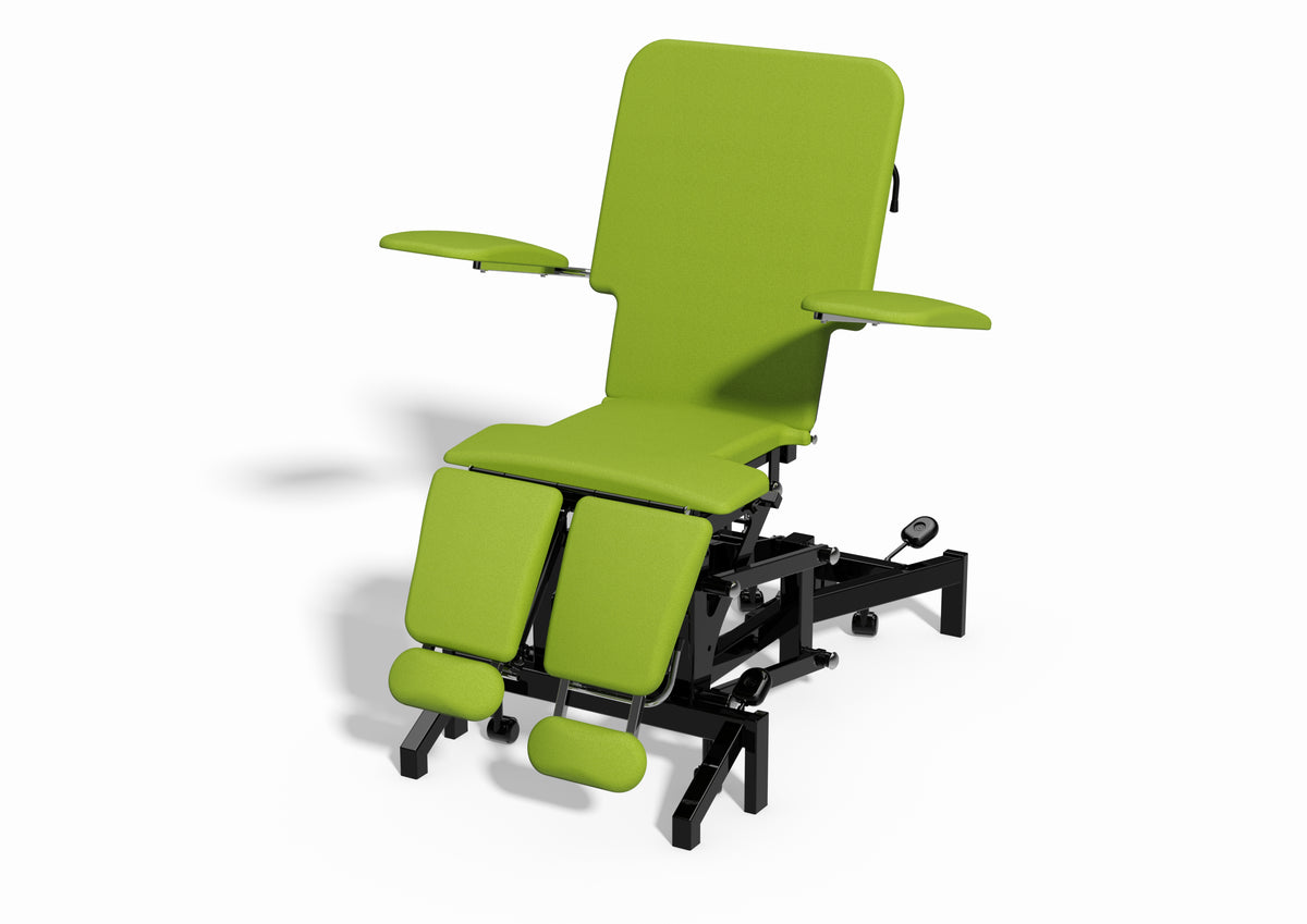 PLINTH ELECTRIC SPLIT LEG CHIROPODY & TATTOO COUCH