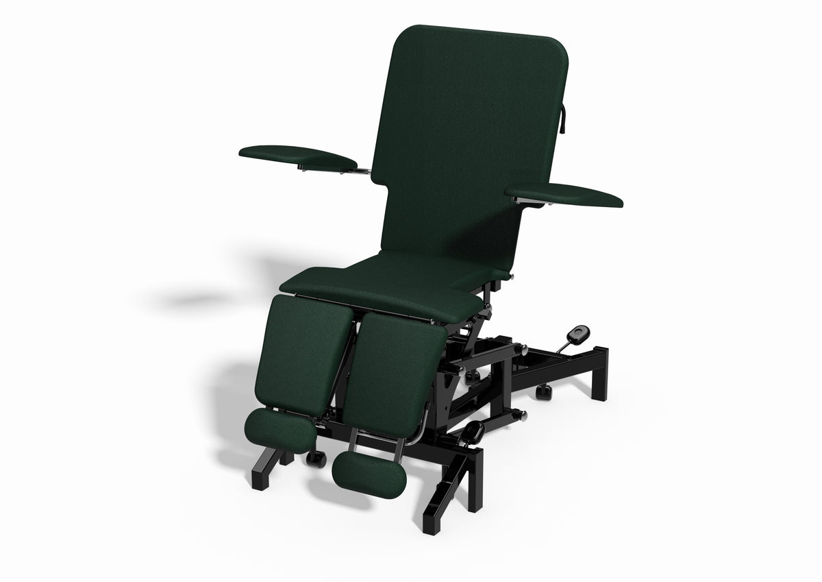 PLINTH ELECTRIC SPLIT LEG CHIROPODY & TATTOO COUCH