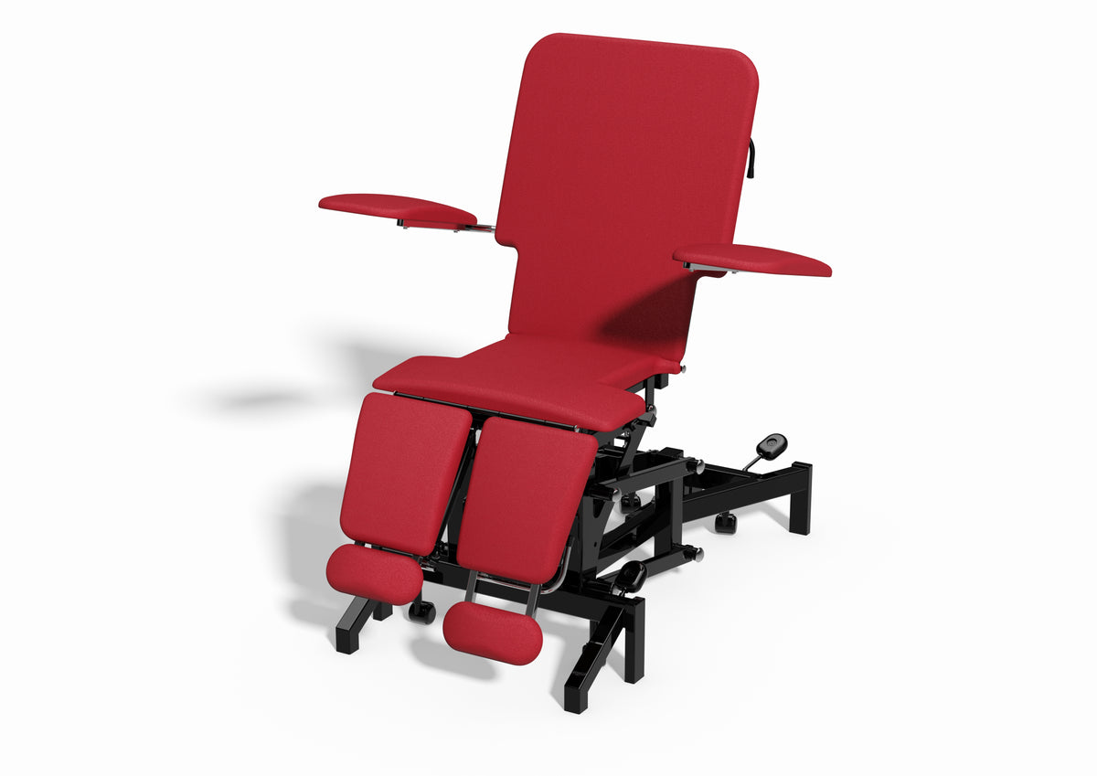 PLINTH ELECTRIC SPLIT LEG CHIROPODY & TATTOO COUCH