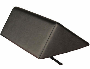 Massage table knee bolster top
